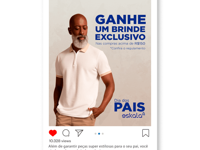 Redes sociais de Teste lojas Eskala