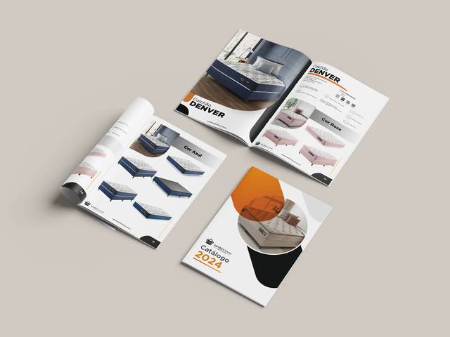 Design de Catálogo Komfort House 