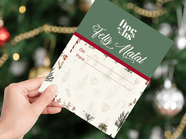 Design de Identidade visual Natal 2024 - Flor de Lis biscoiteria