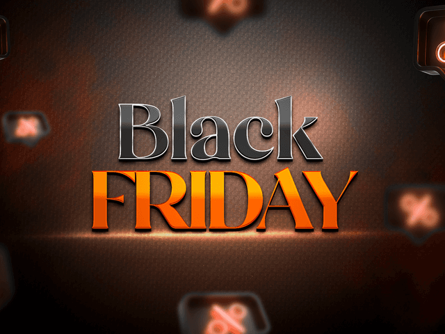 Design de Campanha Black Friday Komfort House