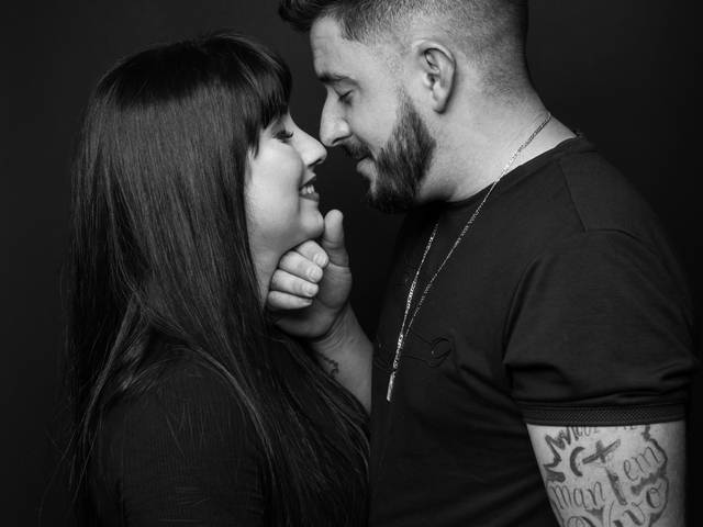 Ensaio  de Vanessa e Pedro