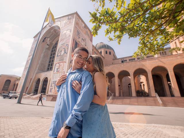 Ensaios de Ensaio no Santuário Nacional de Aparecida | Marina & Douglas