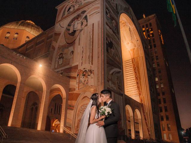 Casamentos de Casamento no Santuário Nacional de Aparecida | Cynthia & Juan