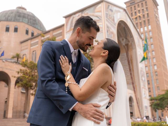 Casamentos de Casamento no Santuário Nacional de Aparecida | Mayara & Leonardo