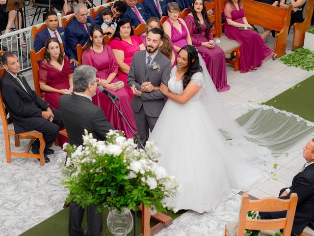 Casamentos de Casamento Gleyce & Henrique - Assembleia de Deus Guaratinguetá, SP