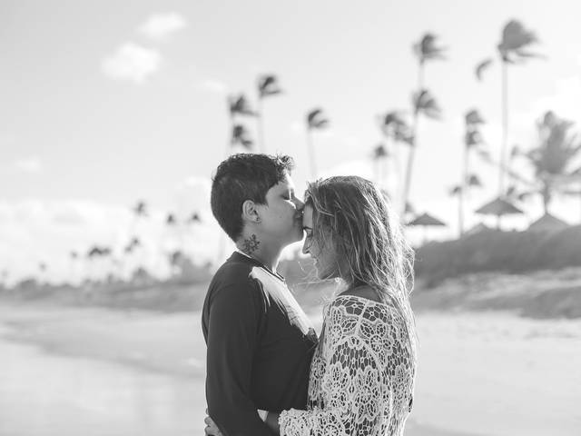 casais de Paula e Rô