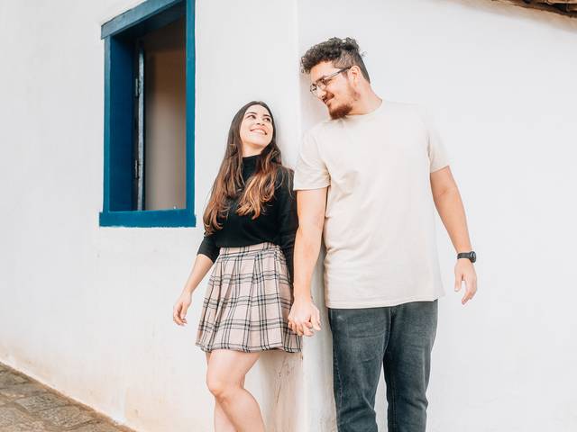 Ensaio de Giovanna Peroni & Mateus Citro