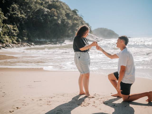Ensaio de Rebeca Godoy & Fabrício Casimiro