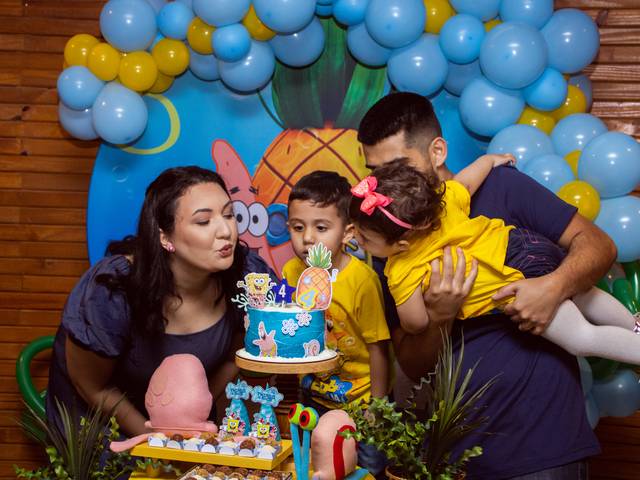 Aniversário  de Thiago fez 4 anos