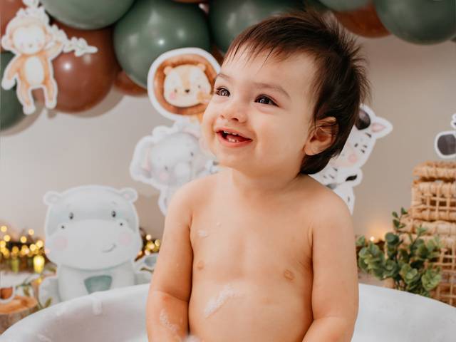 Infantil  de Elias fez 1 aninho