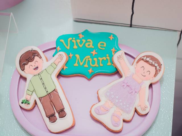 Infantil  de Aniversário dos manos Olívia e Muriel 
