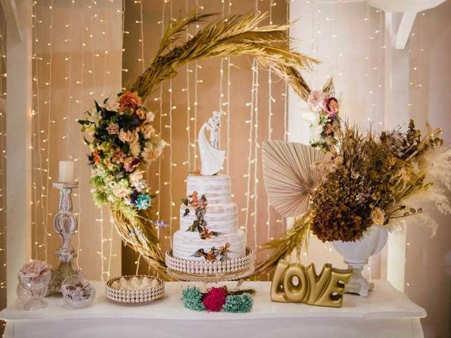 Casamentos, Bodas & Noivado de Casamento João & Geovana - aluguel espaço com decoração 