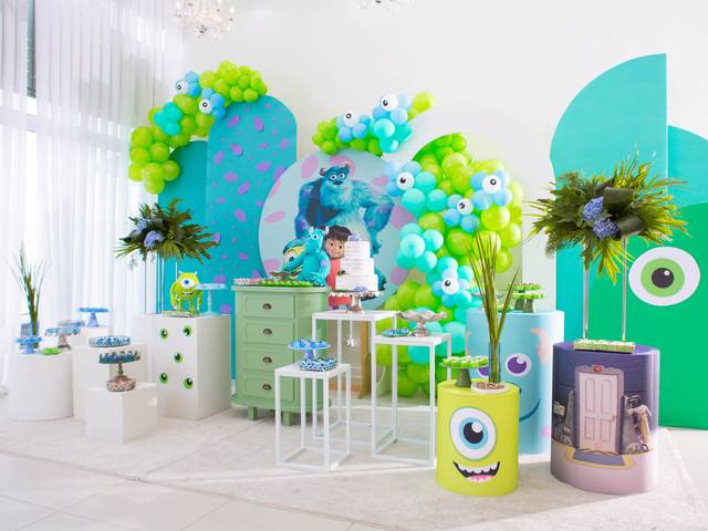 Aniversário  Infantil  de Monstros S.A -  Guigo 