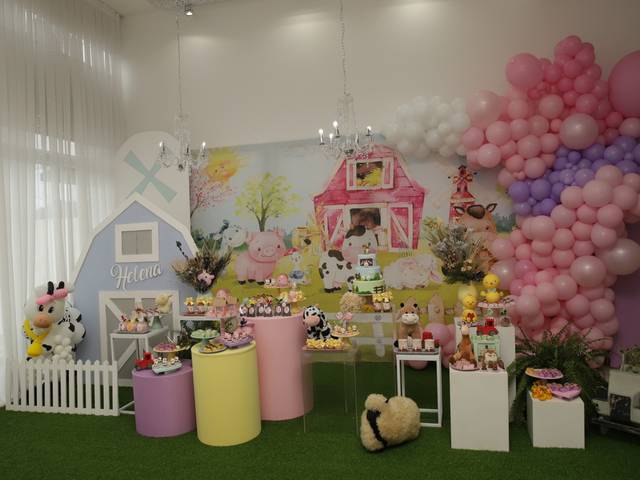Aniversário  Infantil  de Fazendinha Candy