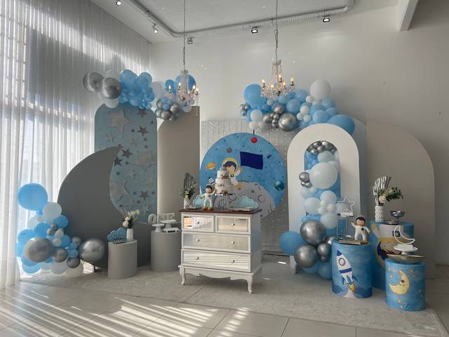 Aniversário  Infantil  de Astronauta - Lucca & seu primeiro ano - Astronauta