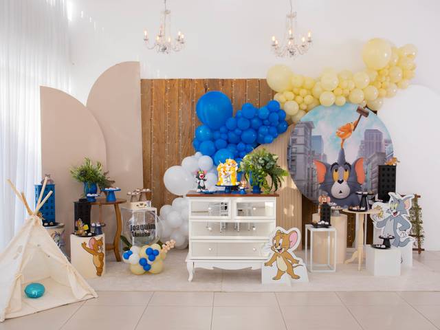 Aniversário  Infantil  de Ton & Jerry - Aluguel do espaço SPLENDORE & decoração