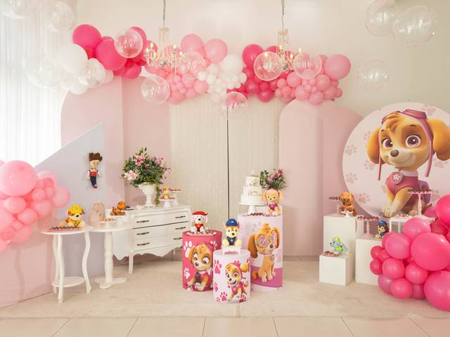 Aniversário  Infantil  de Nicole 5 anos - Patrulha canina 