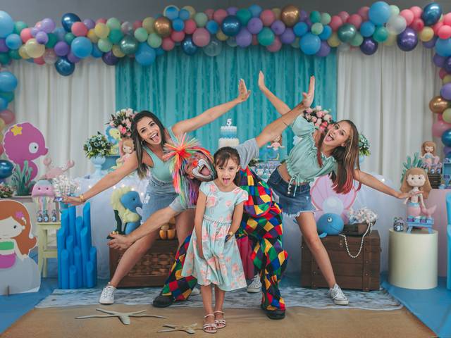 Aniversários de 5 anos Leticia