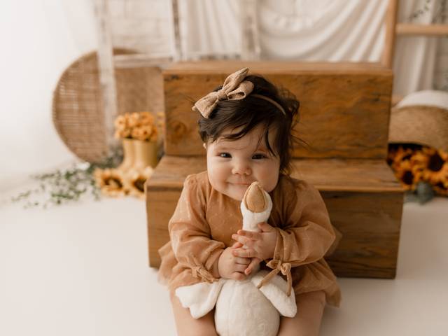 Baby - menina de 6 meses Maria Alice