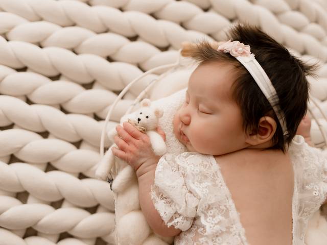 Newborn Afetivo - Menina de Newborn Afetivo Flora