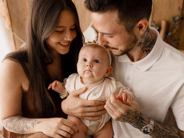 Bebê e Família de Baby Olívia
