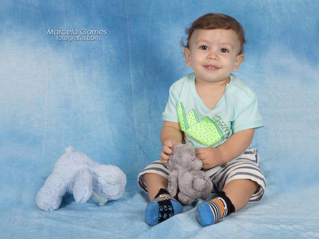 Crianças de Smash the cake do Isaac