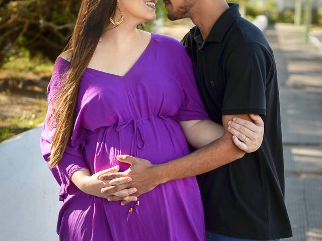 Ensaios Externos de Jenni Flugel - Gestante