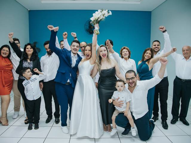 Casamento Civil de Emilyn + Gabriel | Casamento Civil Santo André