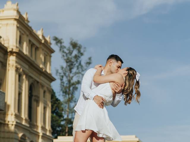 Pré Wedding de Pré Wedding Museu do Ipiranga | Gabriela e Roberto