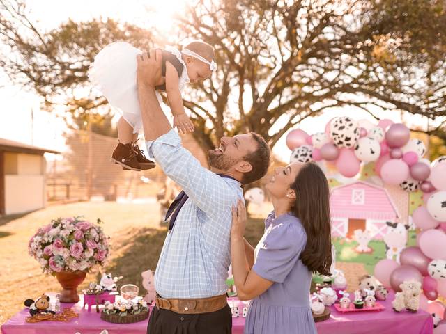 Festa Infantil de 1 ano Cecília