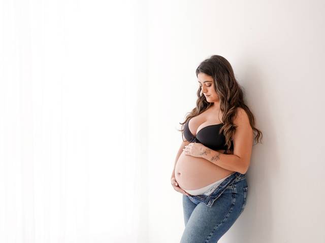 Gestante de Andressa