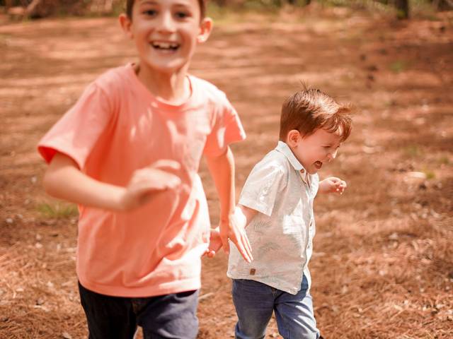 Ensaio Infantil de Davi e Gustavo