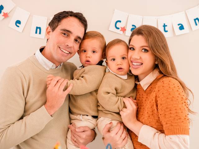 Festa Infantil de 1 Ano Bento e Caetano 