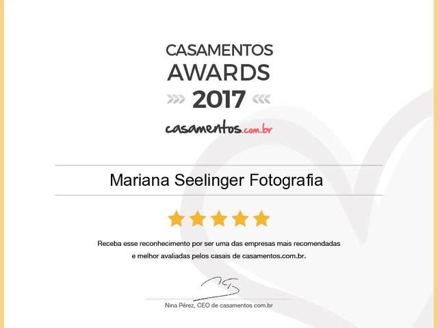 FOTOS DE CASAMENTOS de CASAMENTOS AWARDS | MAIS UM PRÊMIO POR EXCELÊNCIA!!!