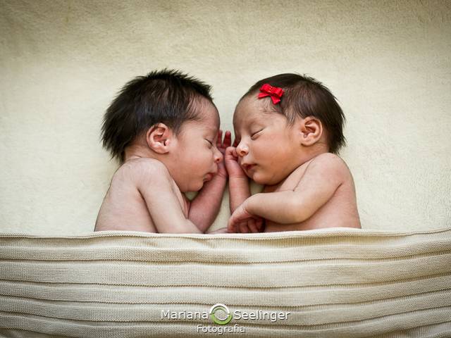 NEWBORN de Newborn da Maria Luiza e João Pedro