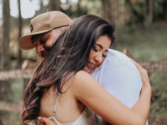 Ensaios Externos de Amanda e Flávio