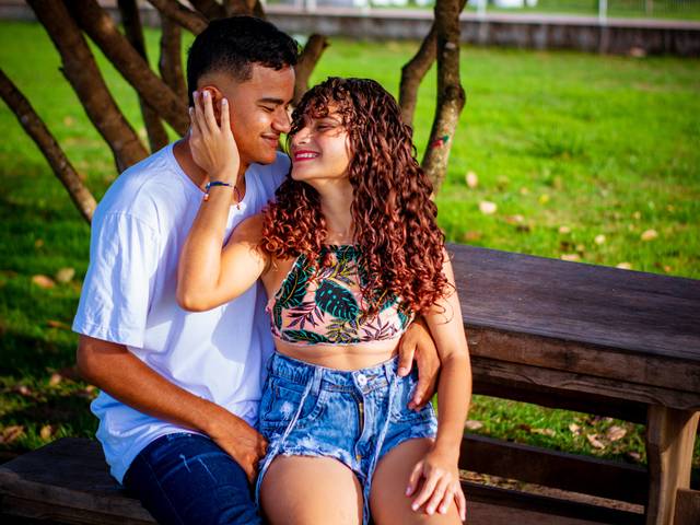 Ensaio Externo  de Franciane e Wemerson 