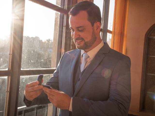 Dia do noivo de Noivo Fábio