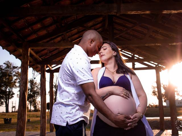 Gestante de Luana a espera do Henrique