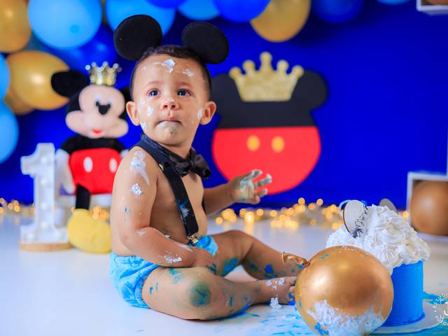 Estúdio de Smash the Cake do Benicio