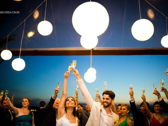 Casamentos SC de Casamento Carol & Dé | Na beira do mar