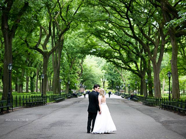 Trash the Dress de Uma manhã no Central Park | Carol & Marcos | NYC