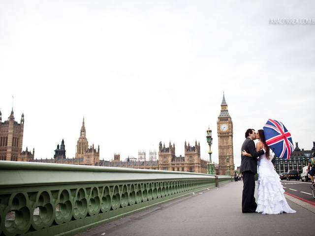 Trash the Dress de Bruna & Marcelo | Londres