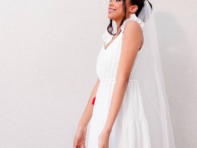 Ensaio  de Editorial de noiva 