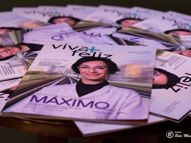 Empresas  de Lançamento da segunda edição da Revista Viva + Feliz