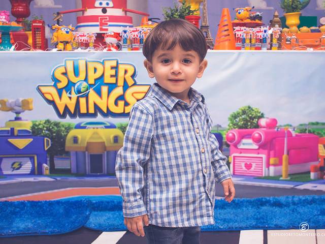 Infantil e Família de Aniversário do Enzo