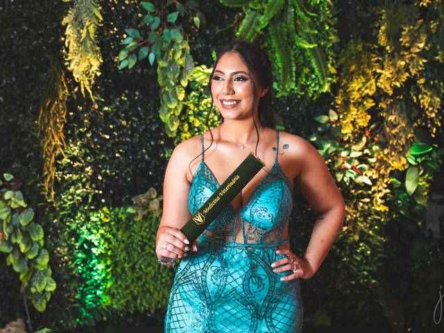 formatura de Eduarda - Medicina Veterinária