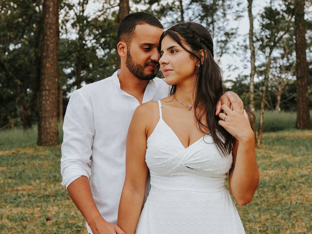 Pré- Wedding de Ensaio Externo 