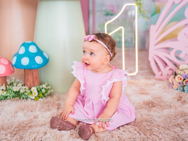 Aniversário Infantil de Fotografia aniversário 1 aninho - Beatriz