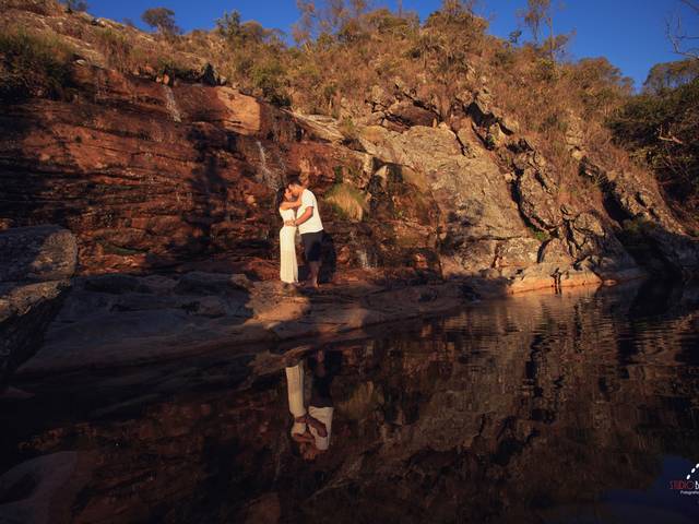 Sessão pre wedding de Santuário do Caraça